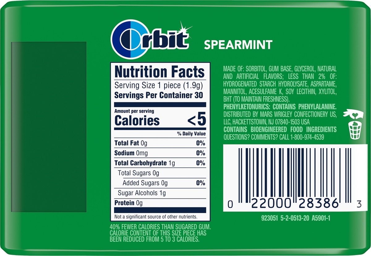 Orbit Spearmint Gum Mega Pack 1 ct | Shipt