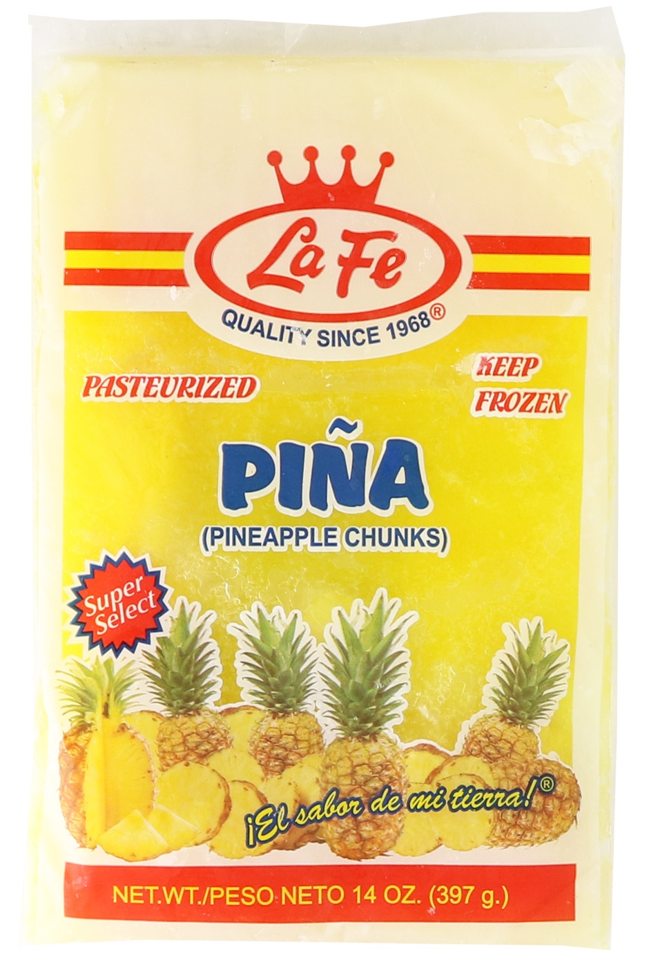 slide 1 of 1, La Fe Pineapple Chunks, 1 ct