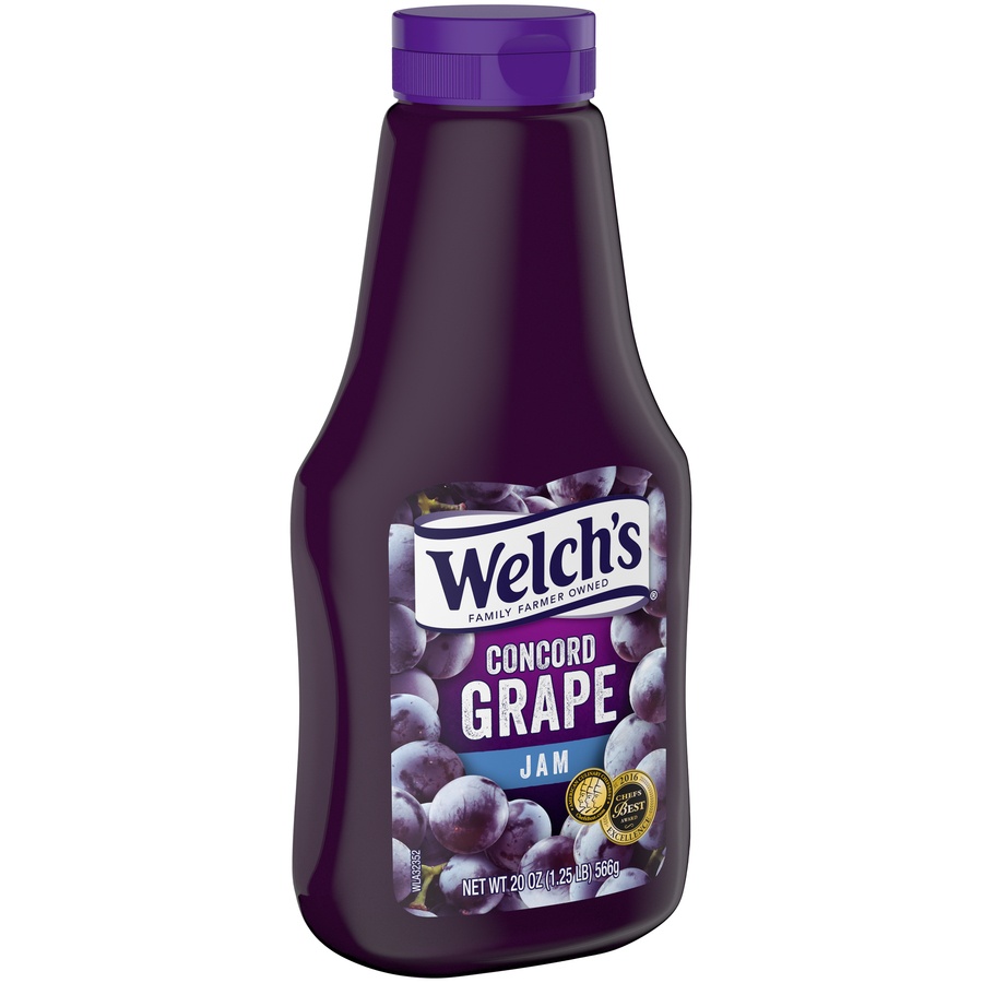 slide 2 of 8, Welch's Concord Grape Jam, 20 oz