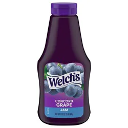 Welch's Concord Grape Jam, 20 oz Squeeze Bottle
