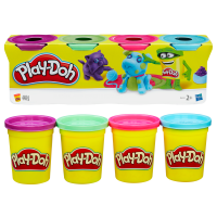 slide 3 of 9, Play-Doh Classic Colors(Assorted Colors), 4 ct