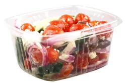 Central Market Tomato Cucumber and Feta Salad