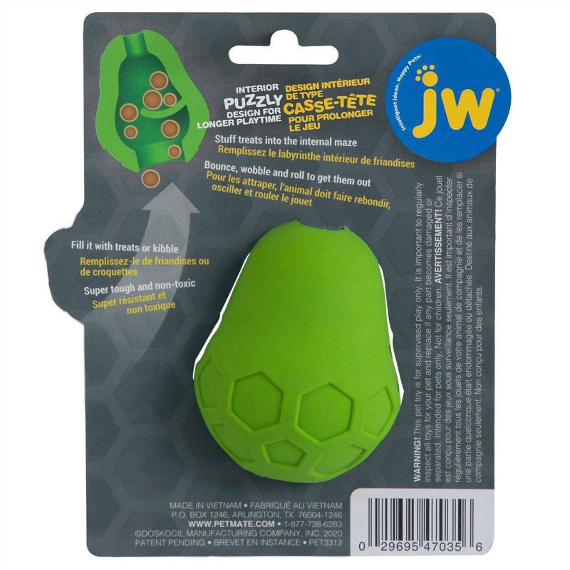 slide 2 of 6, JW Pet Tumble Teez Treat Toy Small, 1 ct