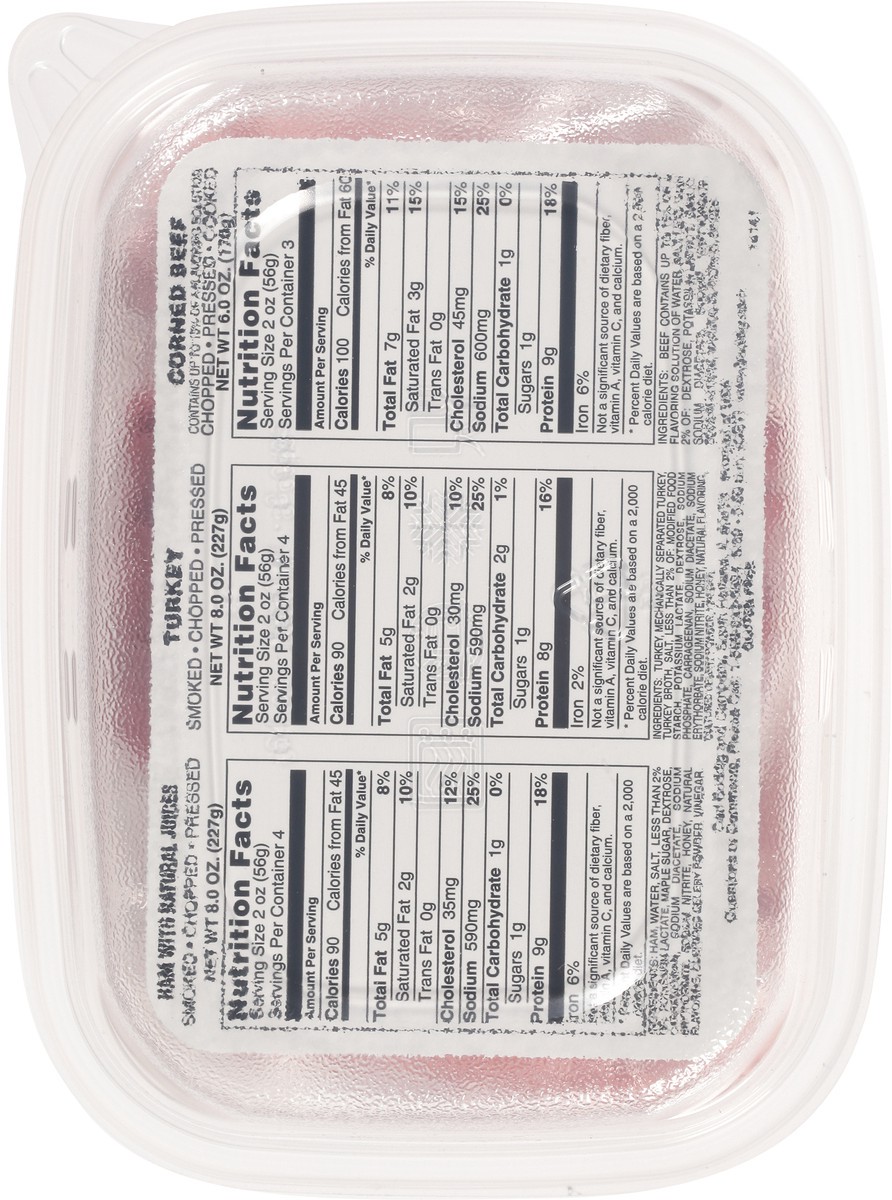 slide 9 of 12, Buddig Variety Pack Ham/Turkey/Corned Beef Lunch Meat 22 oz, 22 oz