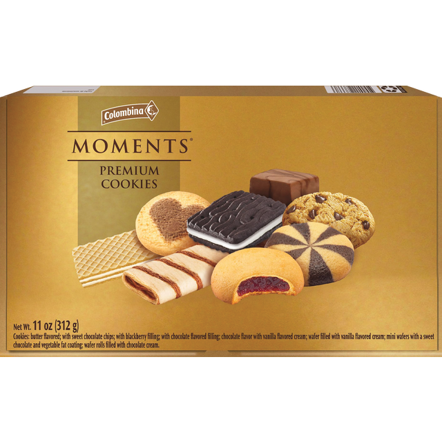 slide 1 of 1, COLOMBINA Fancy Assorted Cookies, 8 oz