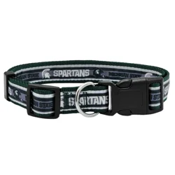 Pets First Michigan State Satin Dog Collar