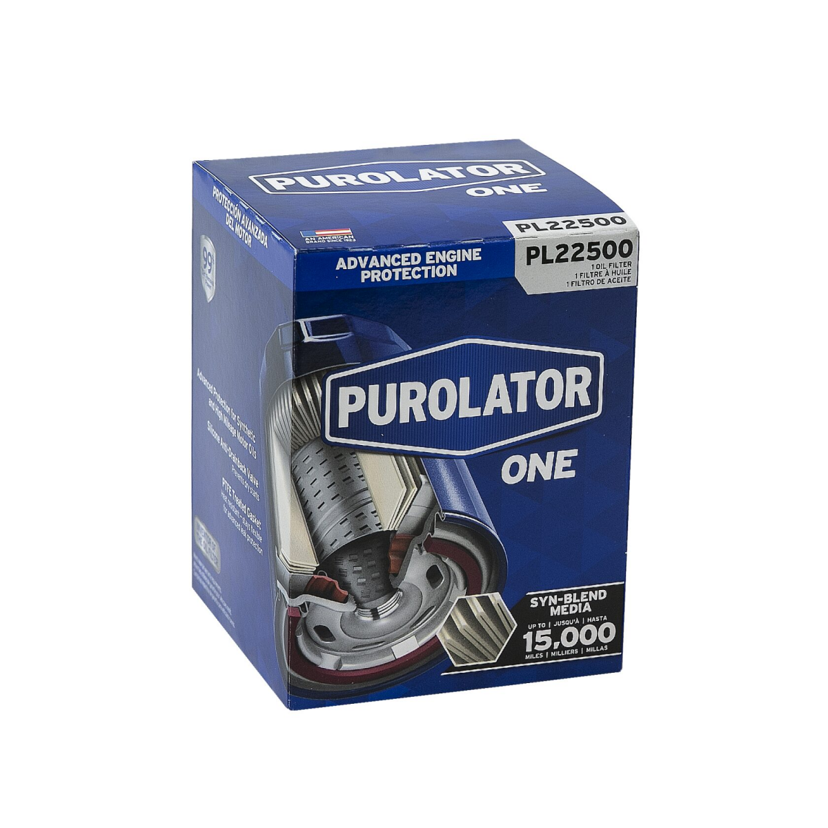 slide 3 of 3, Purolator PL22500 PurolatorONE Advanced Engine Protection Oil Filter, 1 ct