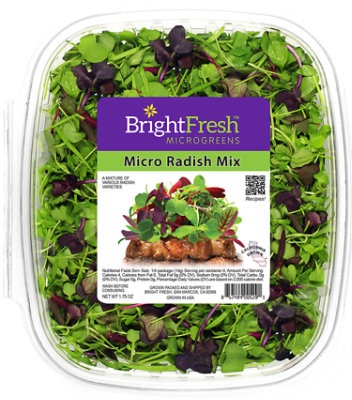 slide 1 of 1, Brightfresh Micro Radish Mix, 1.75 oz