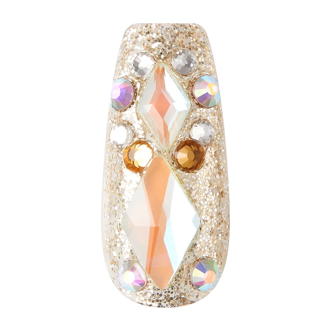 slide 2 of 5, Kiss Majestic Nails Long Length Reusable 1 ea, 1 ct