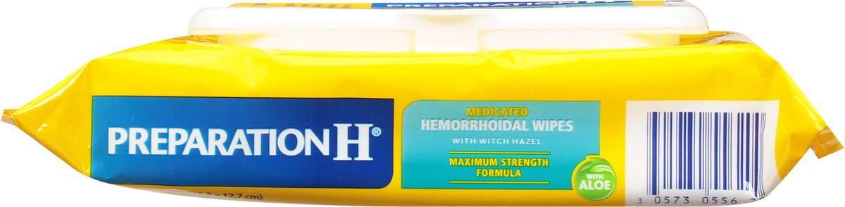 slide 9 of 10, Preparation H  Hemorrhoid Wipes with Witch Hazel for Skin Irritation Relief - 48 Count, 48 ct