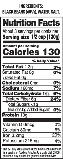 slide 4 of 5, Colavita Beans Black Carton, 13.4 oz