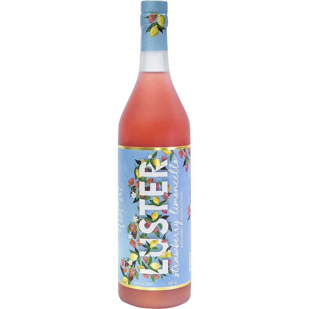slide 1 of 1, Luster's Luster Strawberry Limoncello, 750 ml