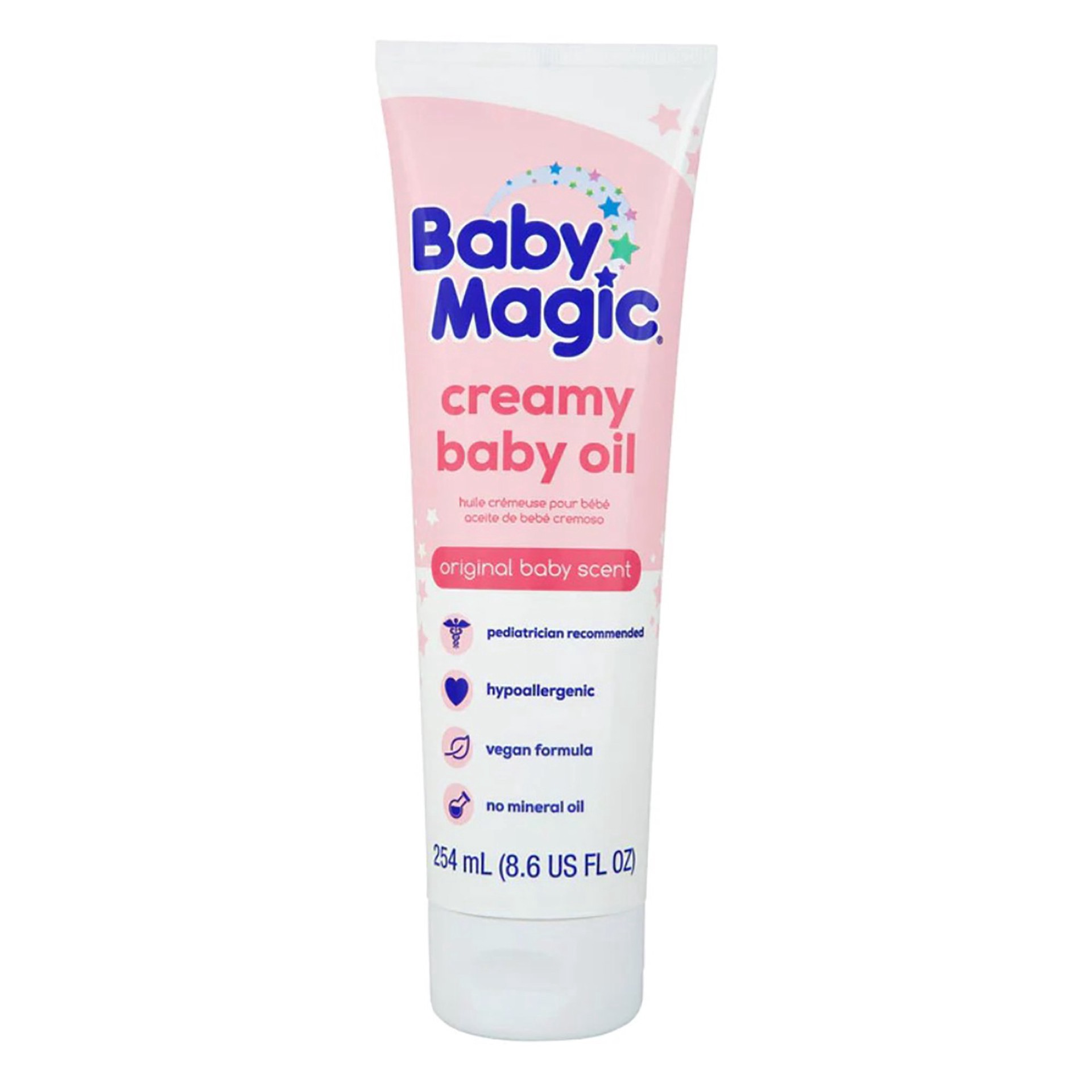 slide 1 of 1, Baby Magic Creamy Baby Oil, 64 fl oz