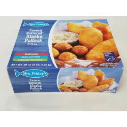 Mrs. Friday's Tavern Battered Alaska Pollock - 2-3 oz