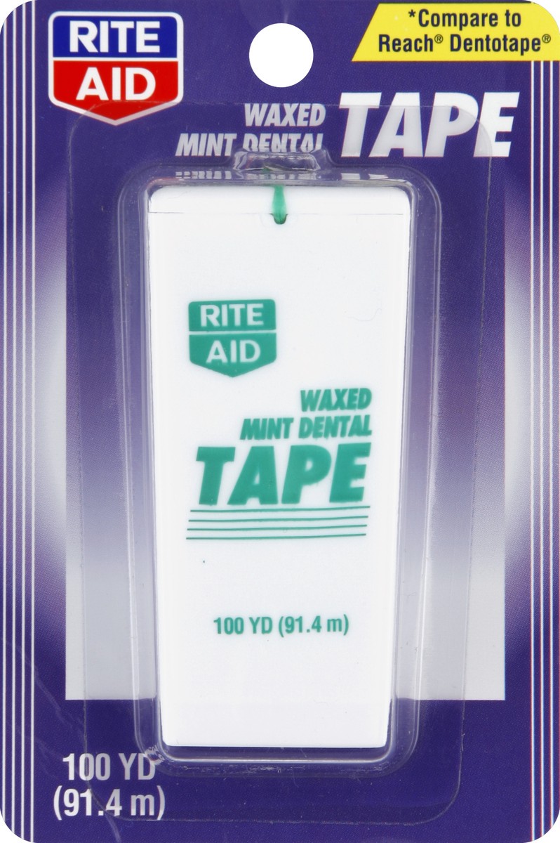 slide 2 of 3, Rite Aid Ra Floss Tape Mint 100Yd, 100 yd