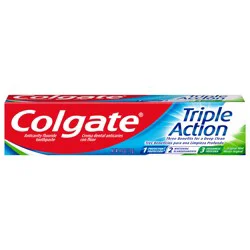 Colgate Triple Action Toothpaste, Mint - 4.0 Oz.