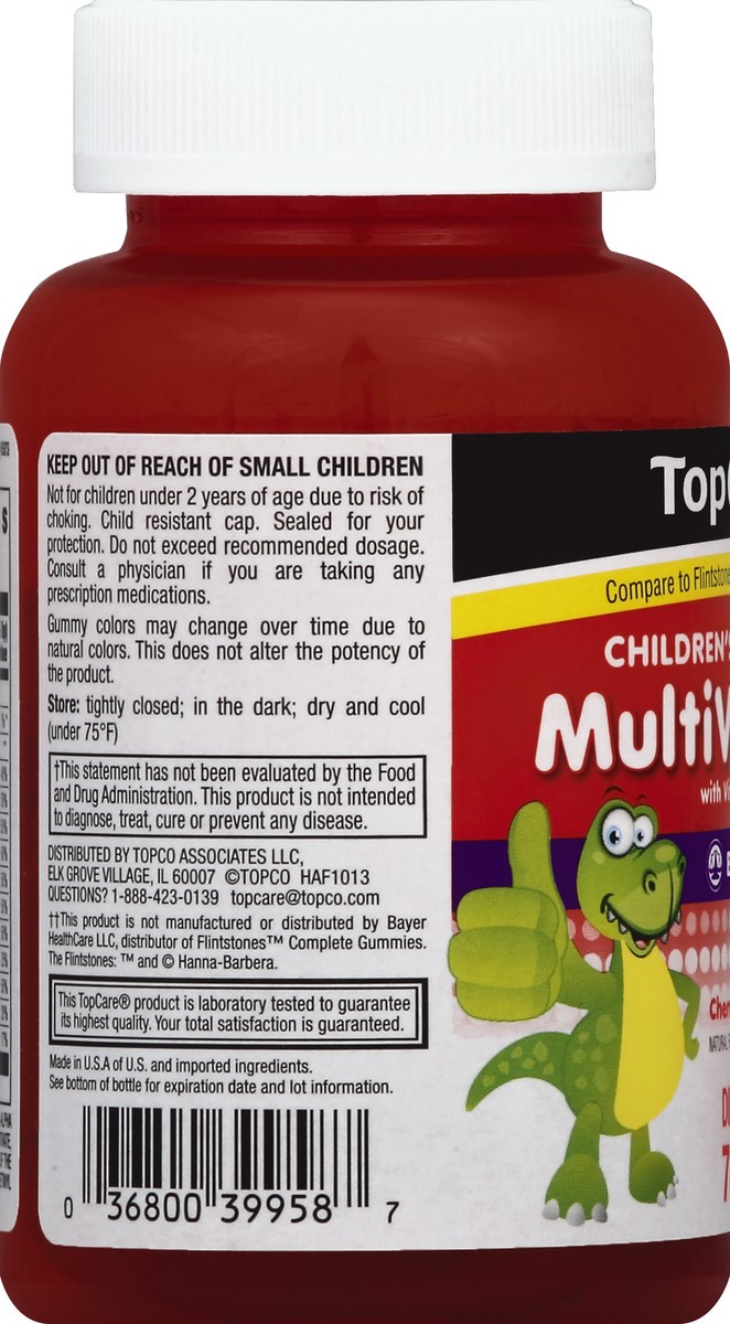 slide 3 of 6, TopCare Child Multivitamin Gummies, 70 ct