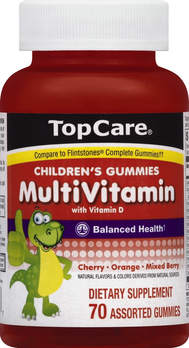 slide 5 of 6, TopCare Child Multivitamin Gummies, 70 ct