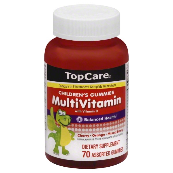 slide 1 of 6, TopCare Child Multivitamin Gummies, 70 ct