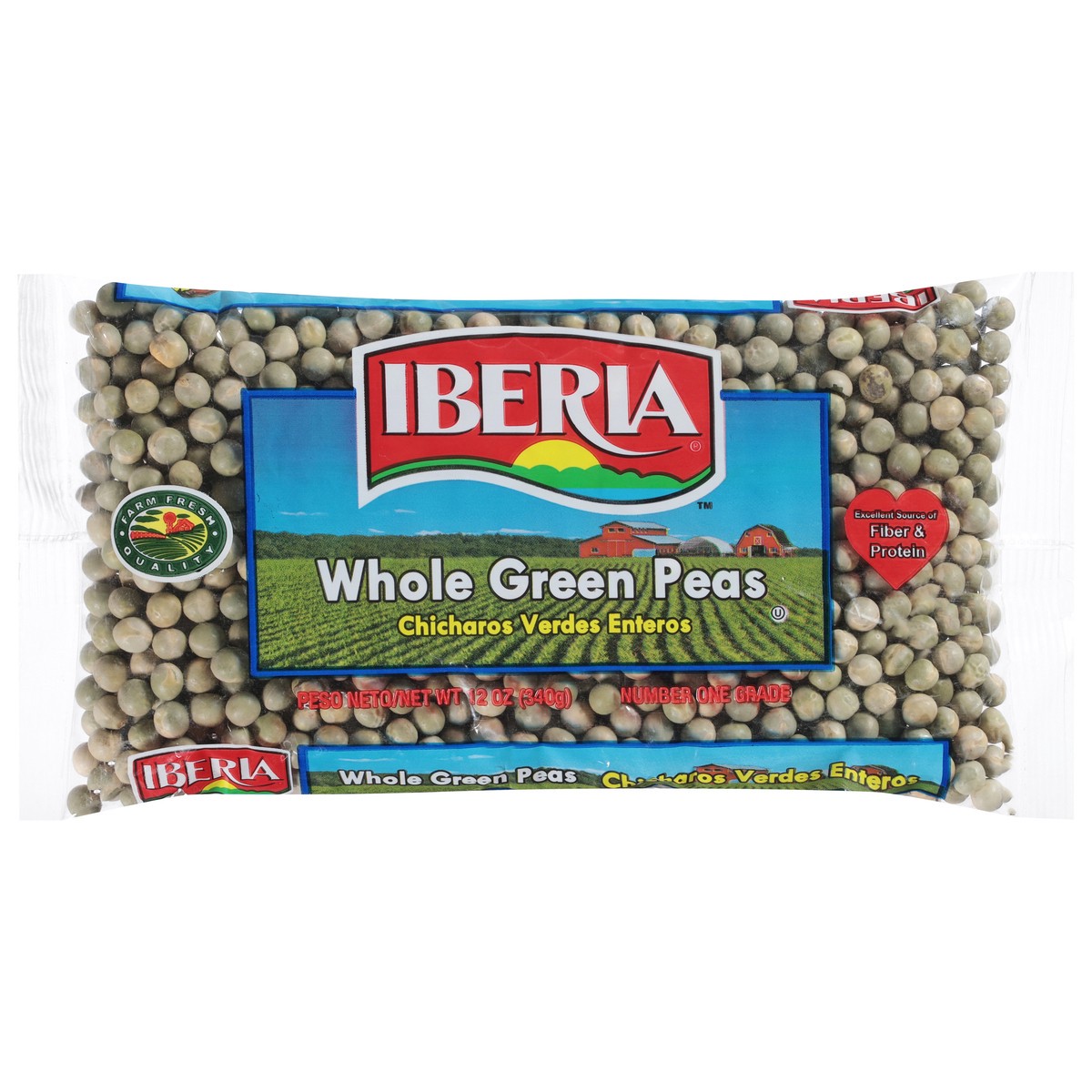 slide 13 of 14, Iberia Whole Green Peas 12 oz, 1 ct