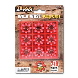 Sunny Days Entertainment Maxx Action Wild West Ring Caps