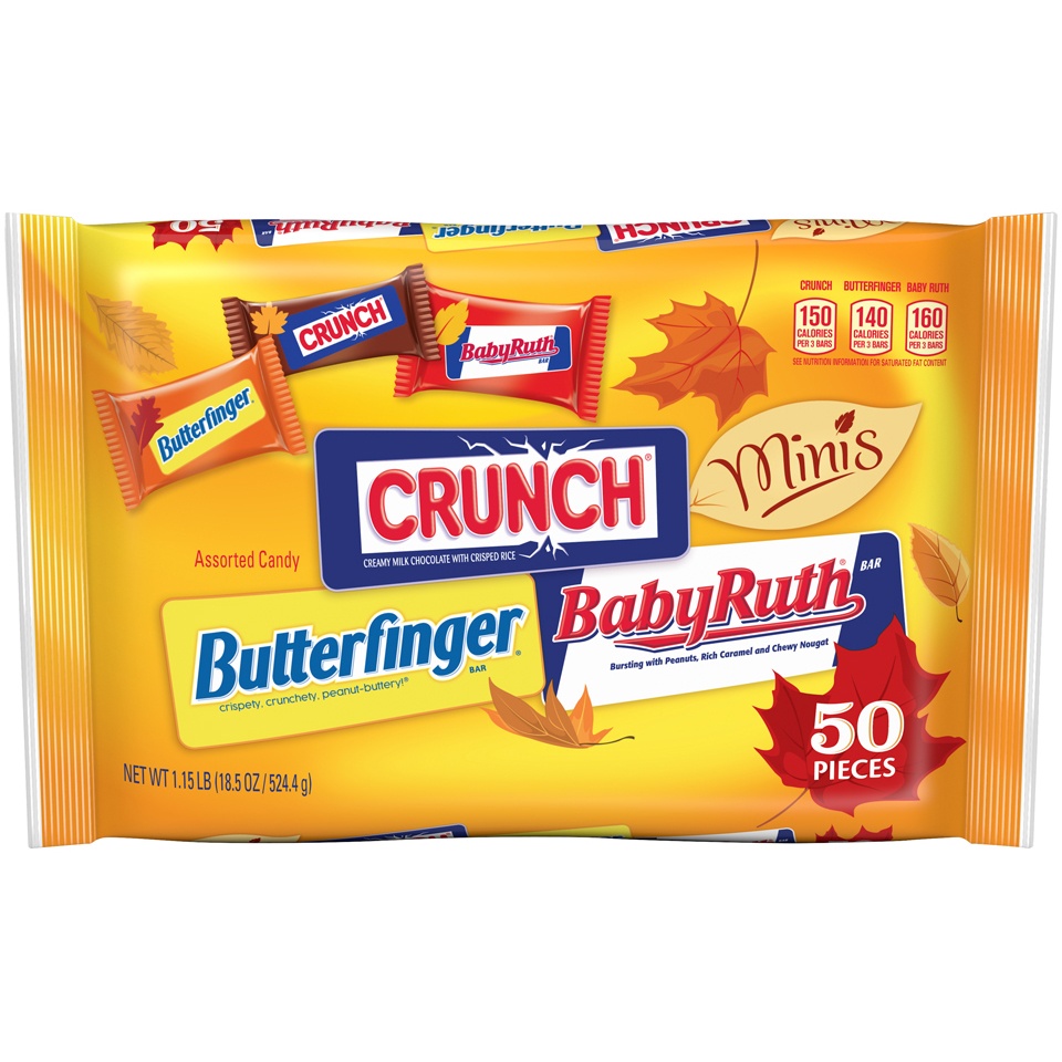 slide 1 of 1, Nestlé Assorted Harvest Minis, 50 ct