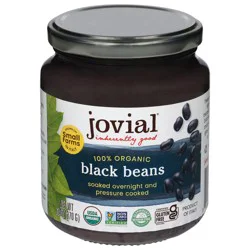 Jovial 100% Organic Black Beans 13 oz