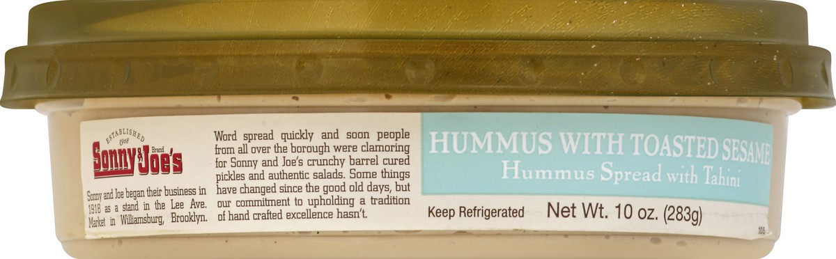 slide 2 of 3, Sonny & Joe's Hummus Spread 10 oz, 10 oz