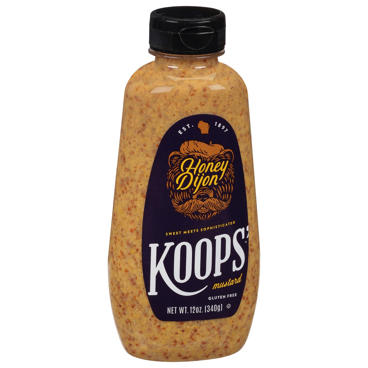 slide 2 of 9, Koops' Koop's Honey Dijon Mustard, 12 oz