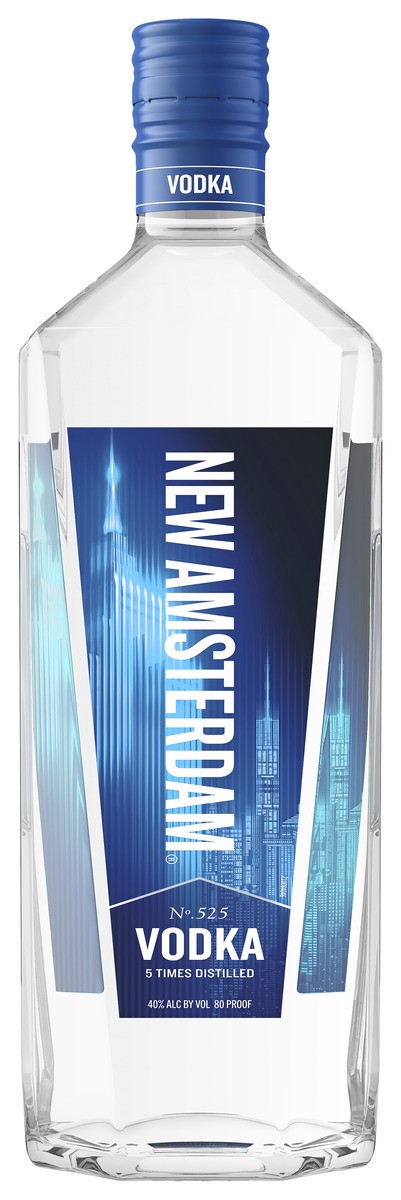 slide 1 of 3, New Amsterdam Vodka, 1.75 L Bottle, 1.75 liter