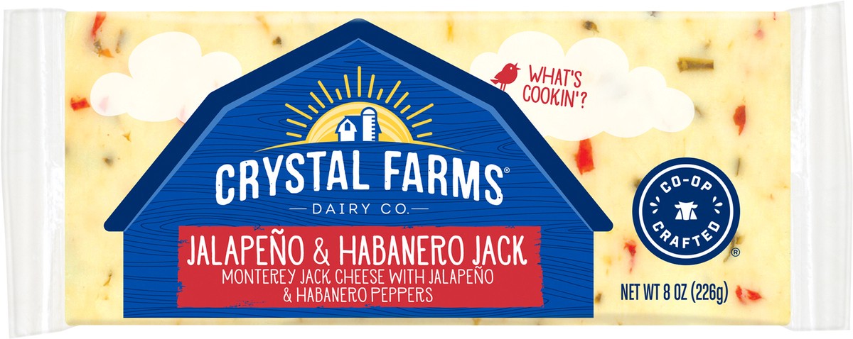 slide 1 of 6, Crystal Farms Cheese, 8 oz