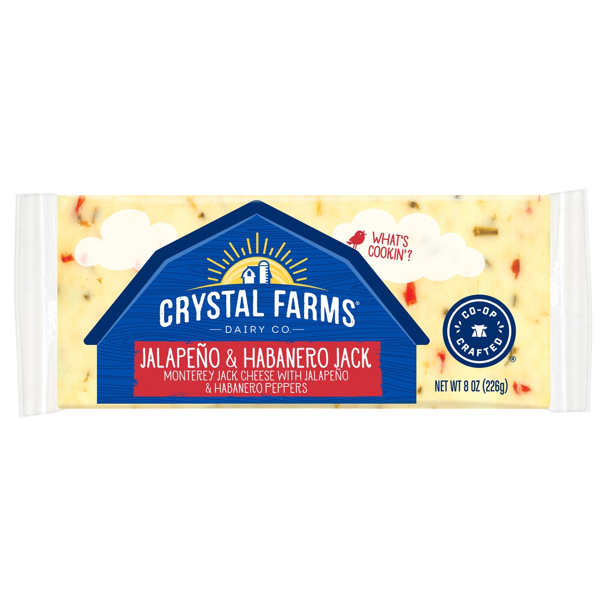 slide 6 of 6, Crystal Farms Cheese, 8 oz