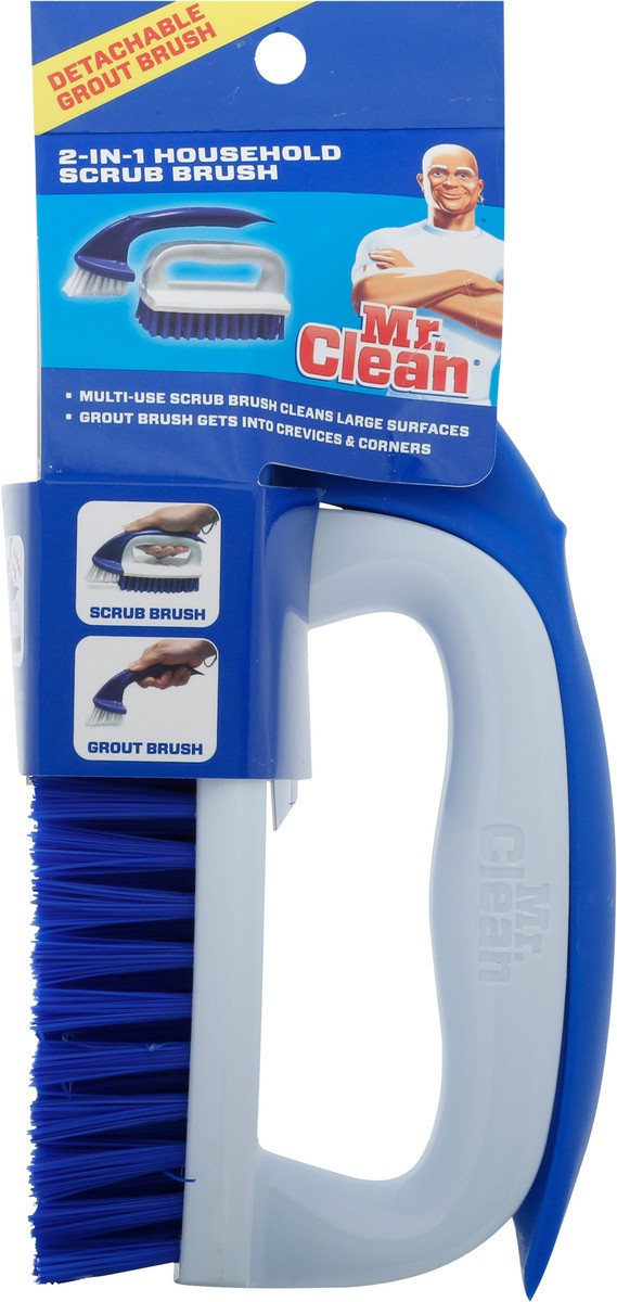 slide 5 of 11, Mr. Clean 2-In-1 Household Scrub Brush, 1 ct