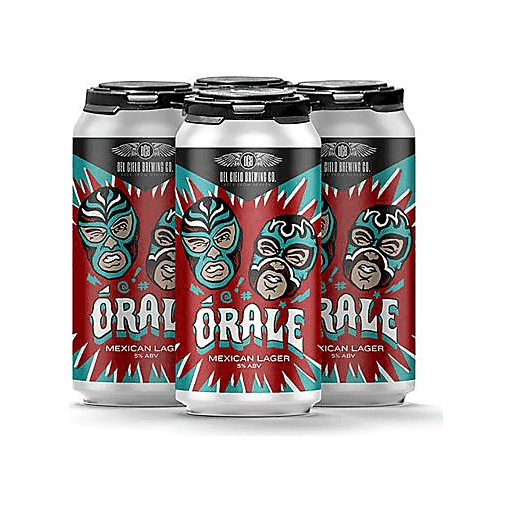 slide 1 of 1, Del Cielo Brewing Co. Orale Mexican Lager, 4 ct