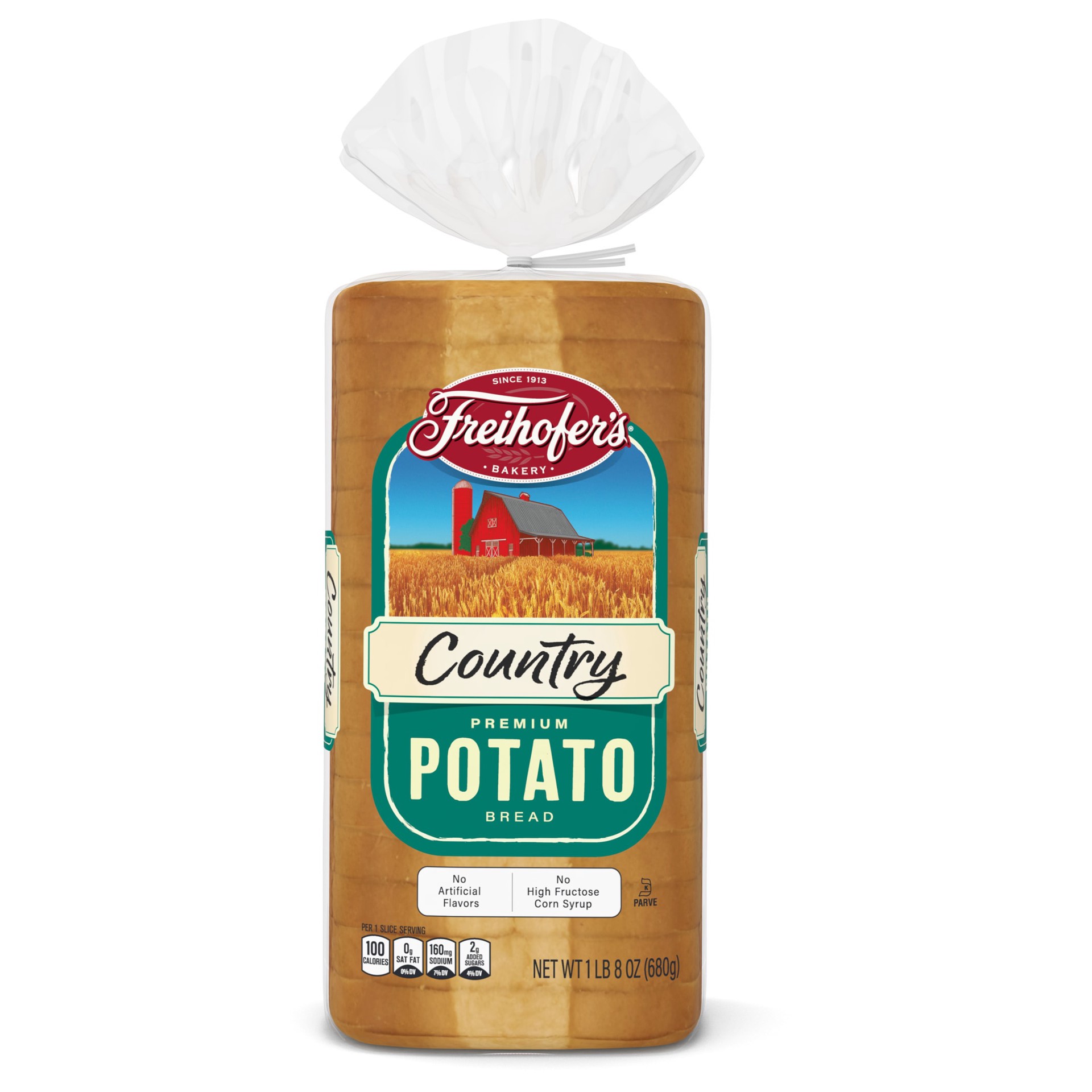 slide 2 of 7, Freihofer's Bread - Potato, 24 oz