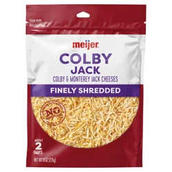 Meijer Finely Shredded Colby Jack Cheese