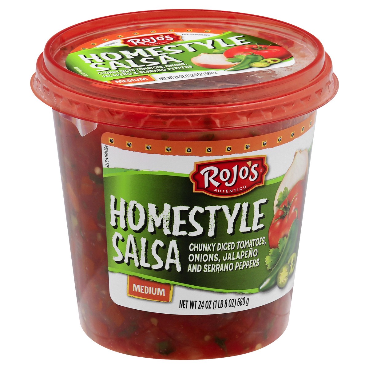 slide 3 of 13, Rojo's Medium Homestyle Salsa 24 oz, 24 oz