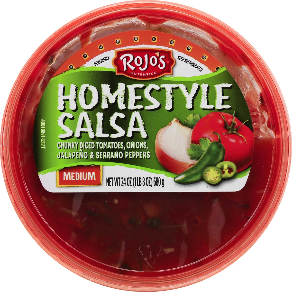 slide 7 of 13, Rojo's Medium Homestyle Salsa 24 oz, 24 oz