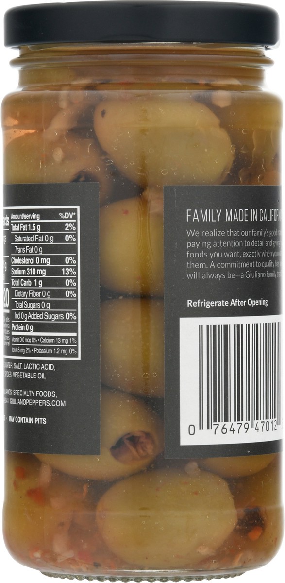 slide 5 of 9, Giuliano's Applewood Smoked Olives, 6.5 oz