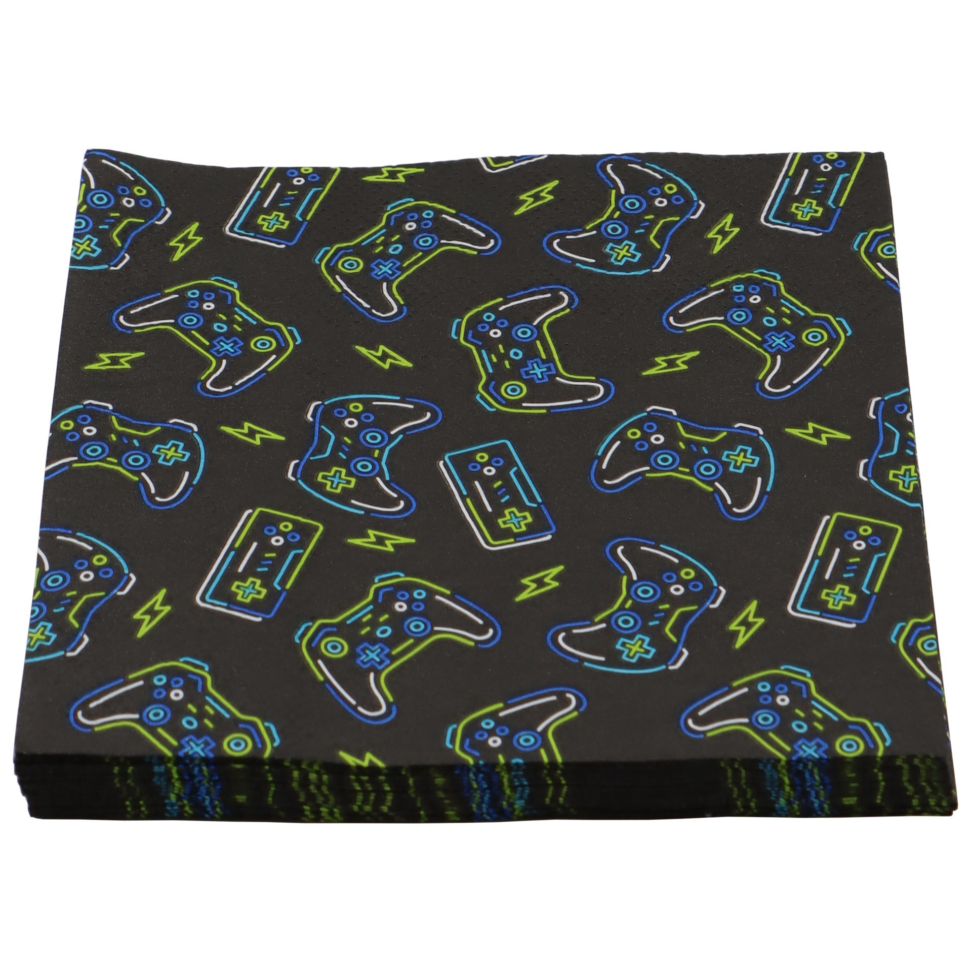 slide 2 of 3, Gamer Beverage Napkins, 20ct. By Celebrate It, 20 ct