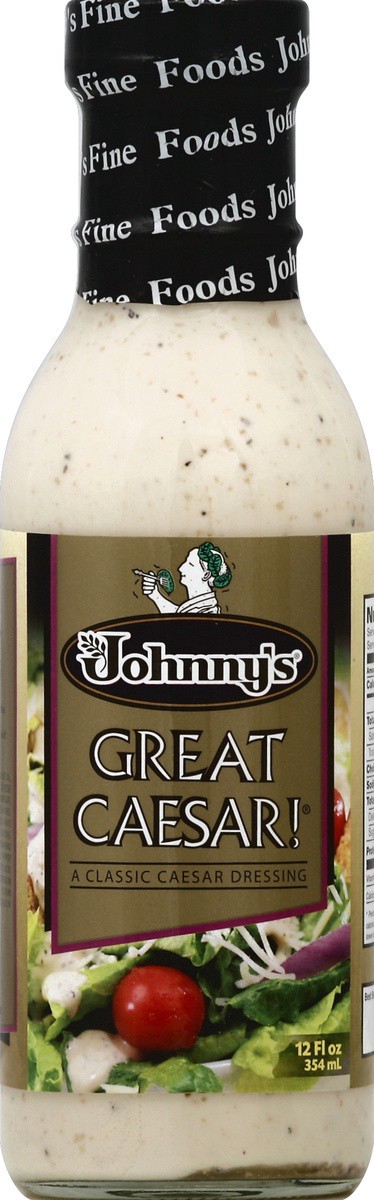 slide 2 of 2, Johnny's Dressing Great Caesar!, 12 fl oz