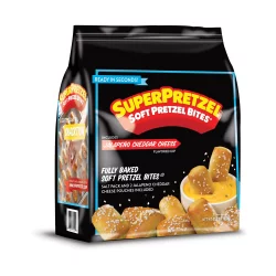 SuperPretzel Frozen Pretzel Bites with Jalapeno Cheese