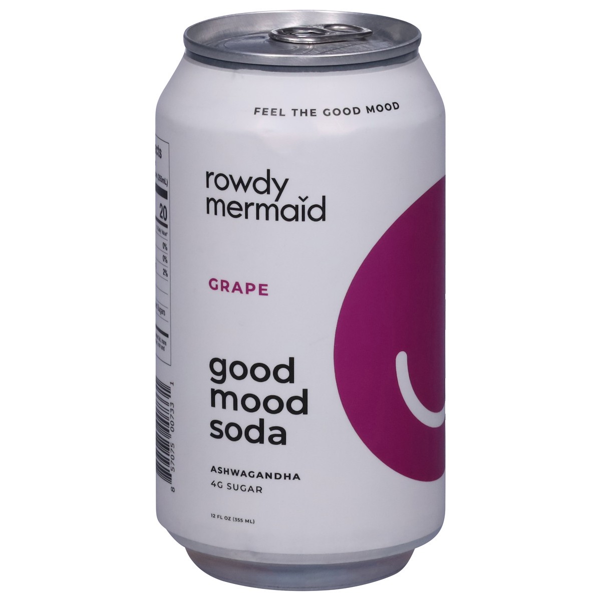 slide 13 of 13, Rowdy Mermaid Grape Good Mood Soda 12 fl oz, 12 fl oz