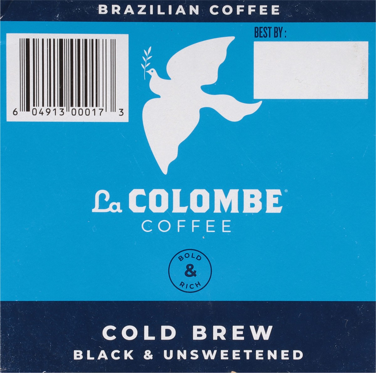 slide 4 of 14, La Colombe Coffee, Cold Brew Black Unsweetened, 9 fl oz Cans, 4 Pack, 4 ct