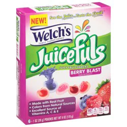 Welch's Juicefuls Berry Blast Fruit Snacks - 6 ct