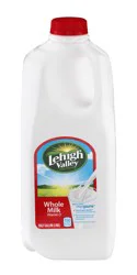 Lehigh Valley Dairy Farms Vitamin D Whole Milk 0.5 gal