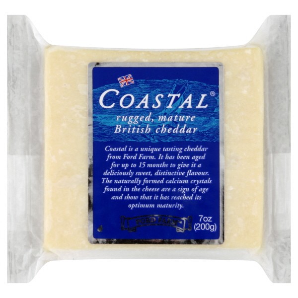 slide 1 of 2, Ford Farms Coastal British Cheese, 7 oz