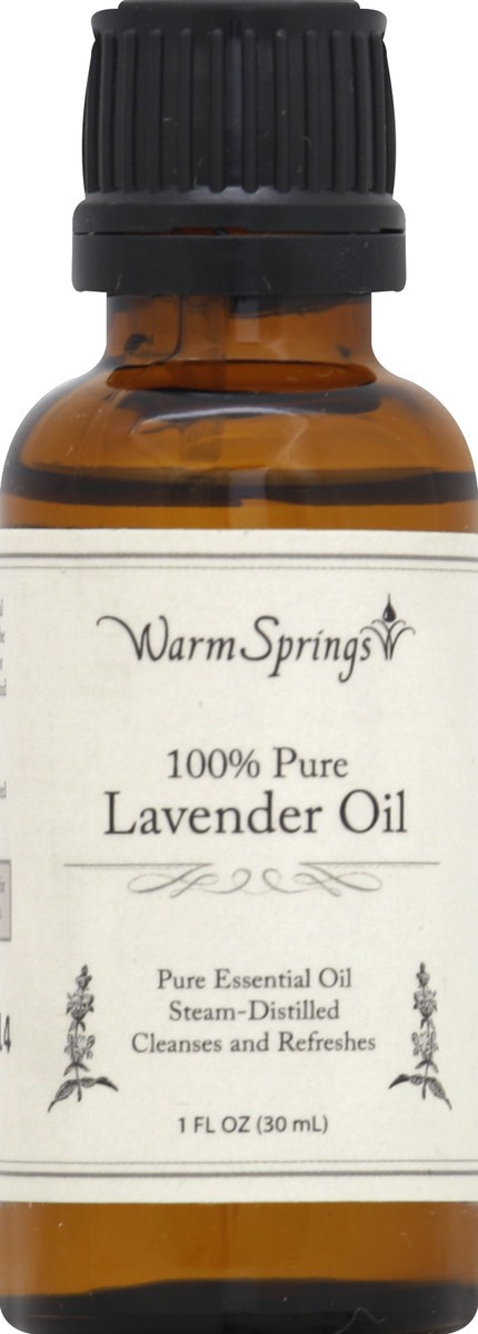 slide 1 of 3, Warm Springs Lavender Oil 1 oz, 1 oz