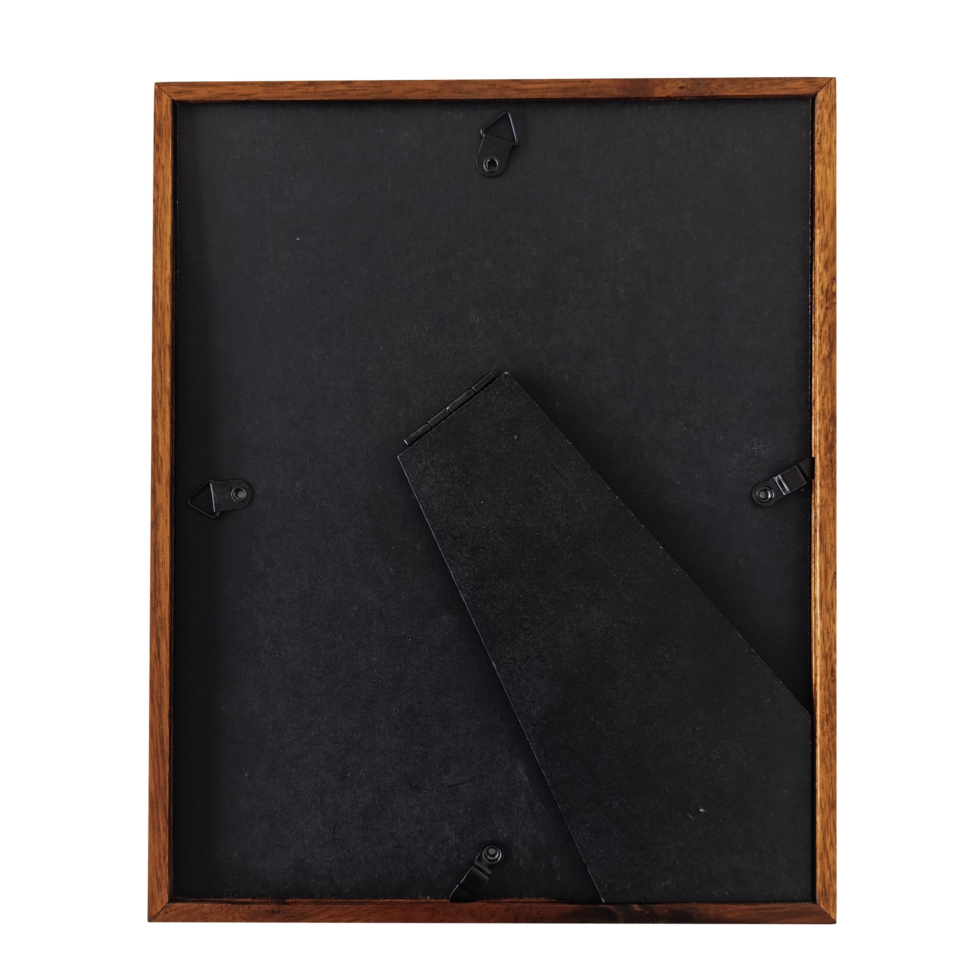 slide 3 of 4, Expressions Walnut Thin Frame With Mat By Studio Decor, 5 in x 7 in mat