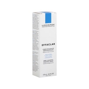 slide 1 of 1, La Roche-Posay  La Roche-Posay Effaclar Deep Cleansing Foaming Face Wash, 4.2 fl oz